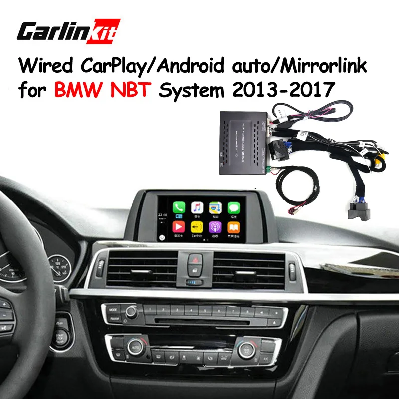 Carlinkit проводной CarPlay Android автомобильный декодер для BMW с НБТ Системы 1/2/3/5/7 серий