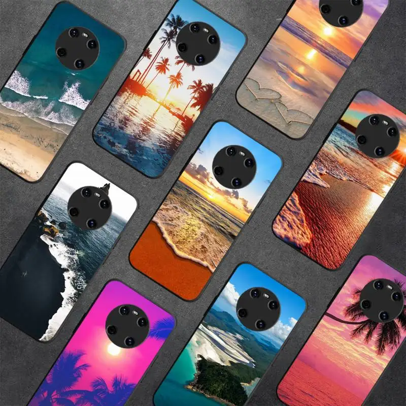 

Sea Ocean Beach Phone Case For Huawei Y5 Y62019 Y52018 Y92019 funda case for 9prime2019