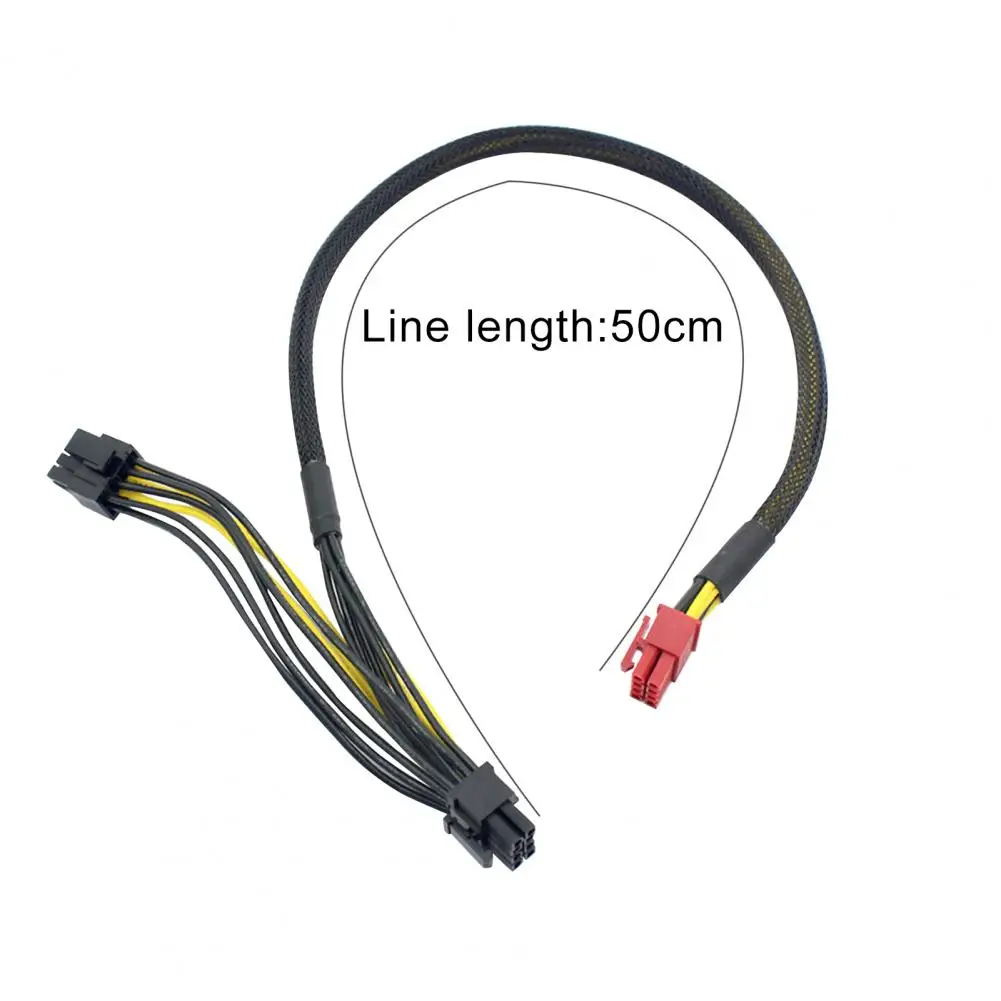 

Power Supply Cable Stable Transmission Wear-resistant 18AWG CPU 8-pin to Dual 8-pin Power Supply Connector for Antec-Neo