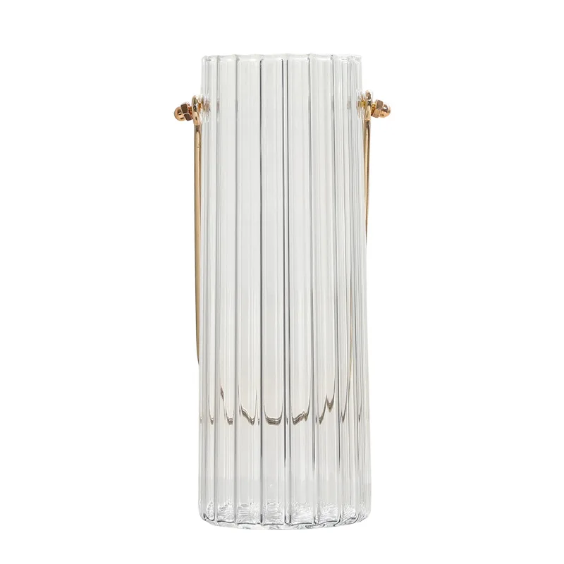 Nordic Transparent Glass Vase Table Decor Vases for Flower Arrangements Living Room Decoration | Дом и сад