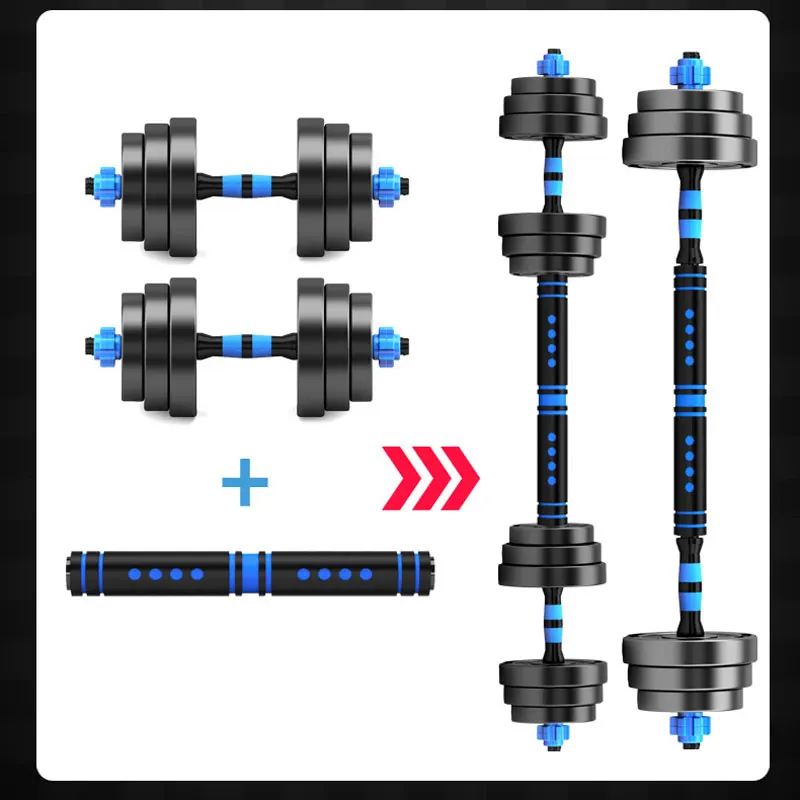 

Оборудование для фитнеса гантели набор штанги 10 кг домашний тренажерный зал и тренажеры тренировки