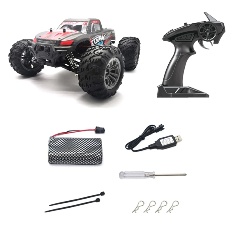 

2.4G Wireless Controller 1:14 Full-scale High Speed Drift RC Car Four-wheel Drive Trucks Children 4WD Model Car Toy