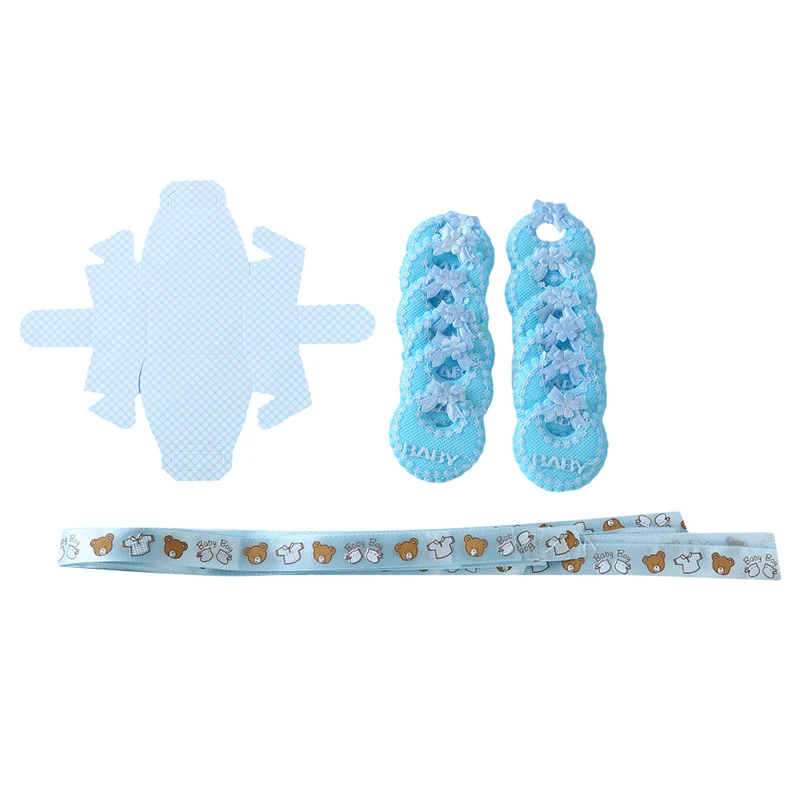 12 шт./упак. милый детский фартук коробка конфет душ Подарочная сумка коробки для