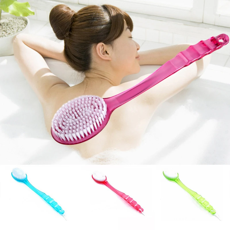 

Bath Brush Back Body Bath Shower Scrubber Brushes With Handle Exfoliating Scrub Skin Massager Exfoliation Bathroom Brush