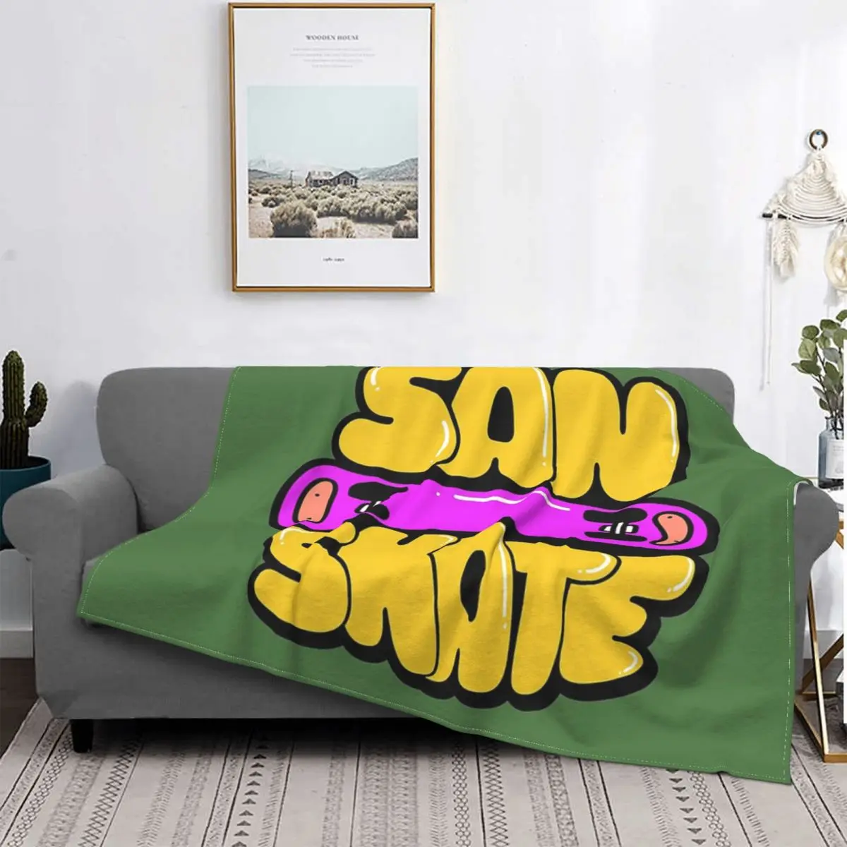 

San Skate burbuja с мантой для монопотина, colcha для cama a cuadros, manta a cuadros, mantas администраторы