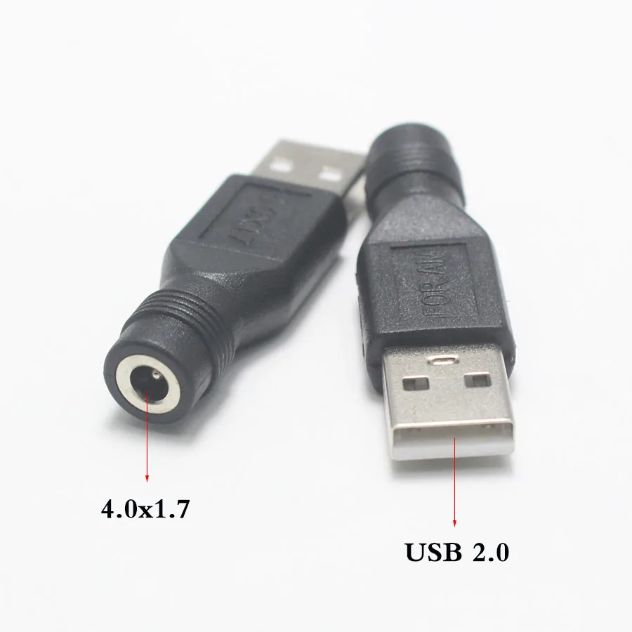 1/2/5 шт. переходник с Micro USB / 2 0 на штекер DC 3 5*1 35/4 0*1 7 мм|Соединители| |