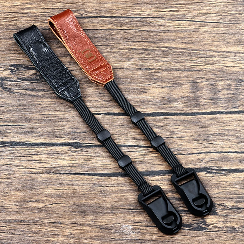 leather wrist strap slr camera canon 850 nikon z5 z6 fuji xt4 sony a7r3 leica olympus micro single quick disassembly hand strap free global shipping