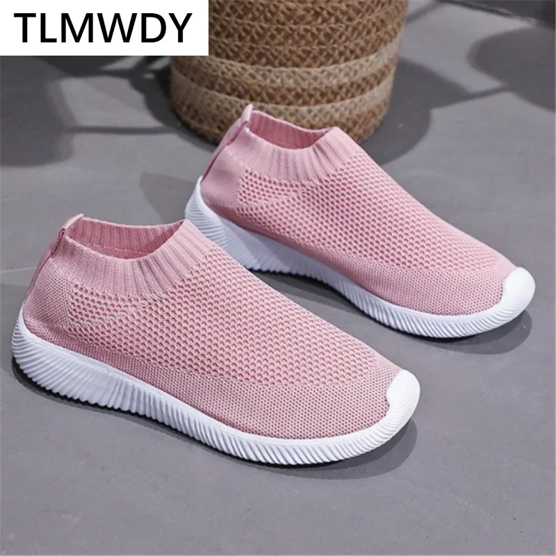 

2021 New Spring Women Vulcanized Shoes Fashion Women Sneakers Comfortable Slip on Casual Shoes Outdoor Walking Shoes for Woman