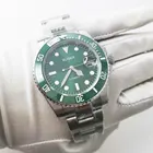 Мужские автоматические часы с сапфировым стеклом PT5000NH35Miyota8215, зеленые циферблаты, Лум, лицевая сторона, ремешок с керамической вращающейся рамкой, 40 мм