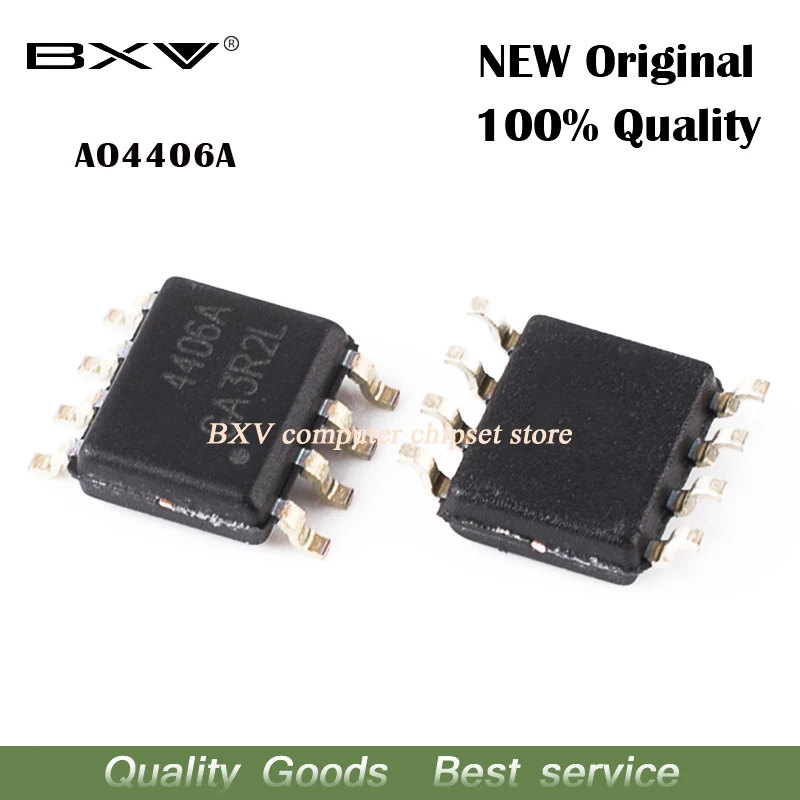 10 шт. AO4406A AO4406 4406A 4406 SOP новый оригинальный чип для ноутбука бесплатная доставка| |
