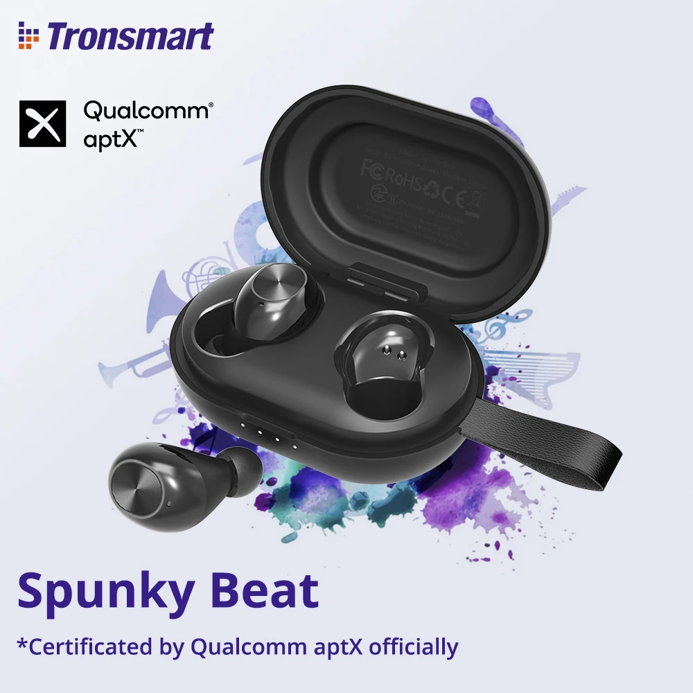 [Управление через приложение] Tronsmart Spunky Beat TWS Bluetooth 5 0 наушники с QualcommChip