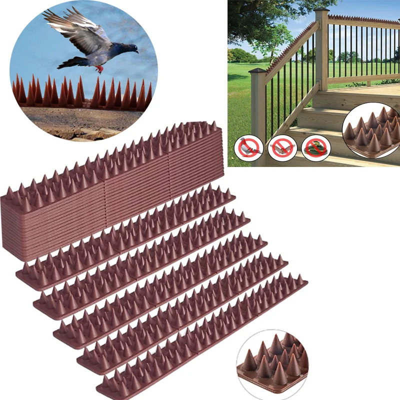 

Новая пластиковая птица и искусственная птица против голубей шип для избавления от голубей и пугающих птиц от вредителей