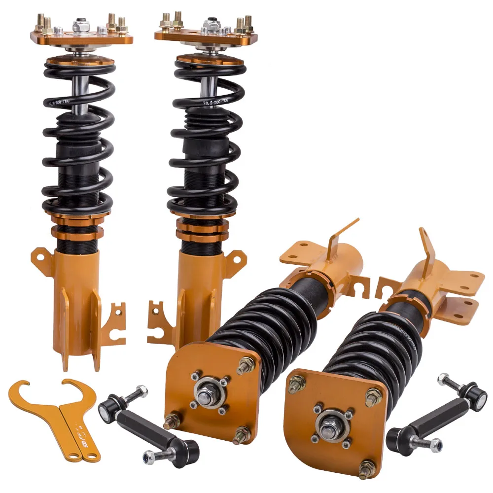 Набор Подвески Coilovers для Mazda Protege LX 1999 2002 1.6L 2.0L Adj. Высота 323 BJ 99 ~ 03 регулируемая