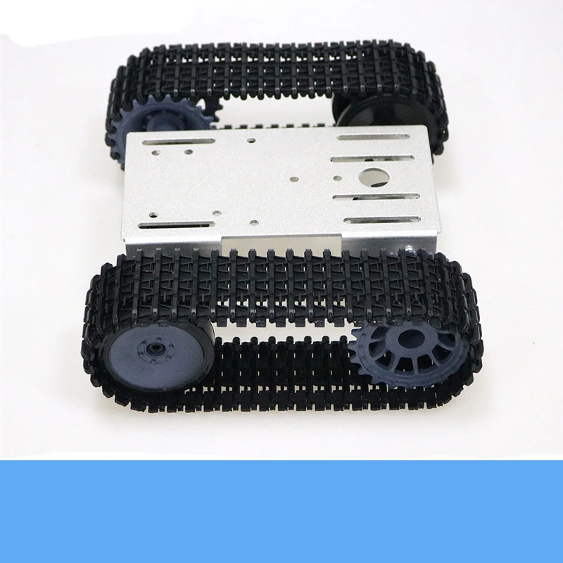 DIY TP101 гусеничный Танк шасси умный робот Платформа металлическая панель 33GB 520 12 В DC