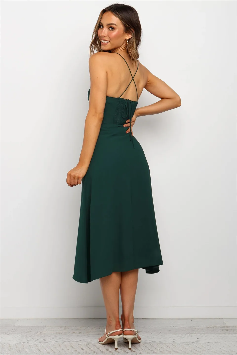 

Women Sexy Summer Long Dress for Streetwear Patchwork Design Ladies Backless Sleeveless Solid Color Slim Strapless Dress Vestido