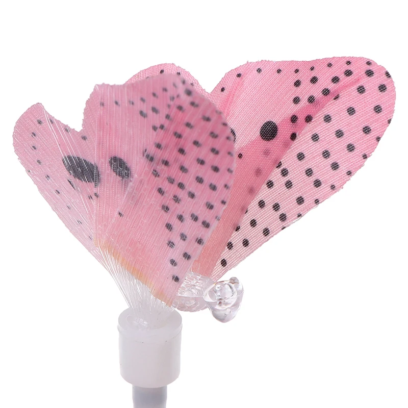 

20 LEDS Solar Powered Butterfly Lights Fiber Optic Fairy String Lights Waterproof Christmas Outdoor Garden Holiday Decoration