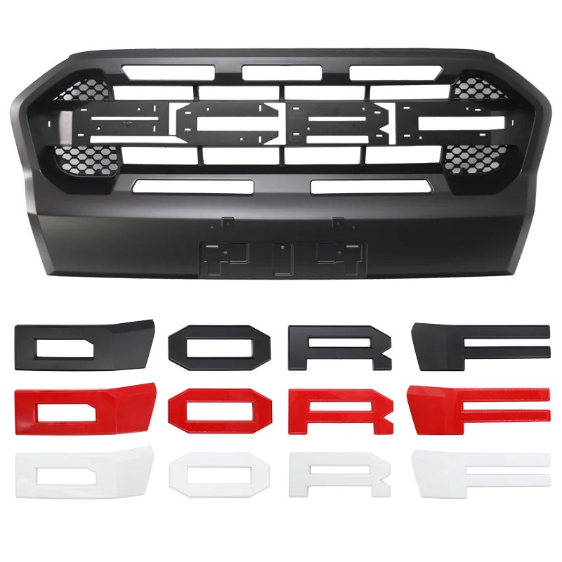 Решетка переднего бампера Raptor Модифицированная решетка для гриля подходит RANGER