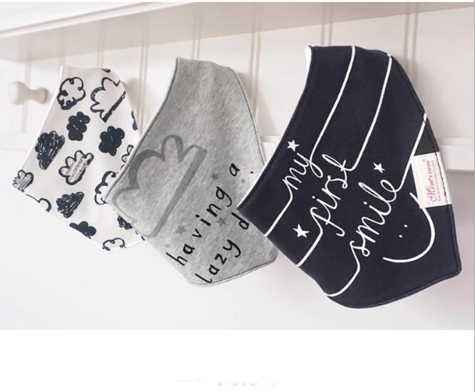 

3 шт./партия, детские нагрудники из натурального хлопка