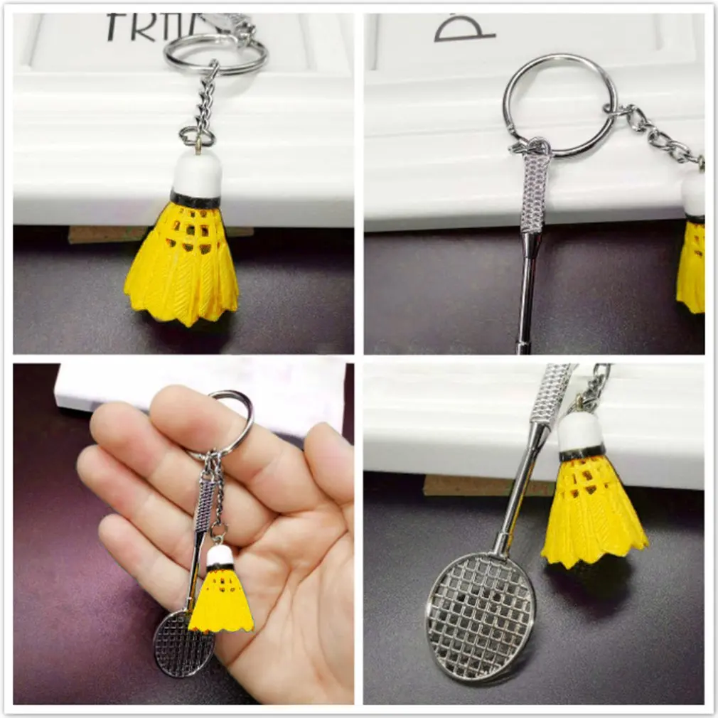 Брелок &quotбадминтон&quot Студенческая сумка Подвеска Спортивные товары мини
