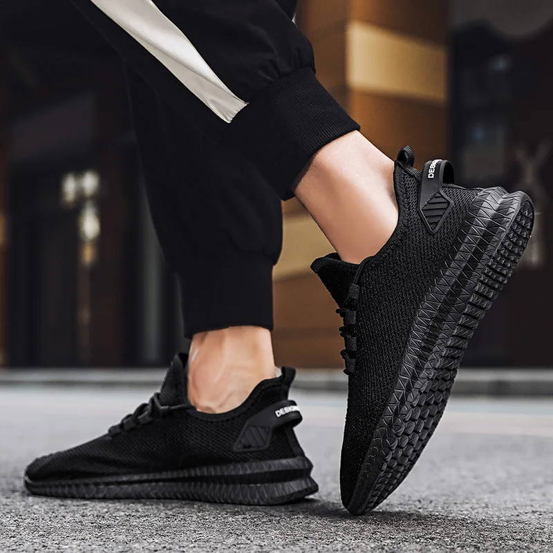 

Mens Sneakers Breathable Mesh Running Shoes Light Comfortable Casual Men Jogging Sports Shoes Outdoor Fashion Tennis Shoes