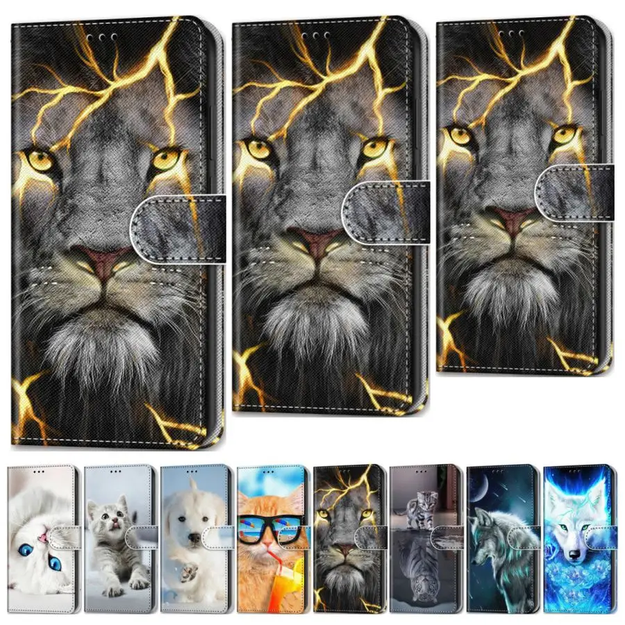

Wolf Lion Dog Boys Holster For Samsung Galaxy J120 J310 J510 J710 J2 Prime J4 J6 Plus J8 Cat Wolf Cute Animal Phone Cover O08F