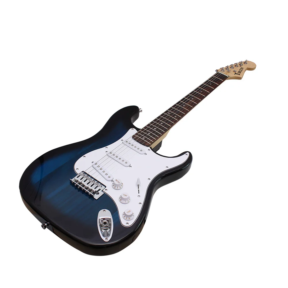6 String ST Electric Guitar 39 Inch 21 Frets Basswood Body With Speaker Necessary Parts &amp Accessories |