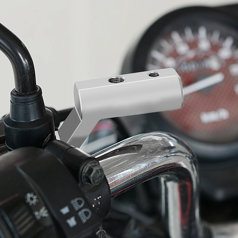 

Multifunction Motorcycle Off-Road Modification Accessories Head Light Extension Bracket Rearview Mirror External Fixed Holder