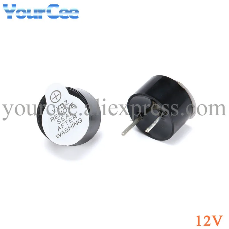 10PCS 3v 5v 12v 0905 Mini Active Buzzer MagneticIntegrated 9*5.5mm SOT Plastic Tube Long Beep Tone Sound | Электронные