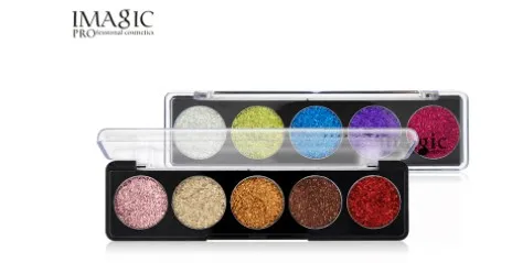 Imagic блеск теней для век яркий Радуга тени для век Косметика Make Up нажатии блестит diamond Радуга тени для век