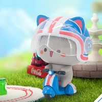 mitao cat accompany with love series blind box 3 generations cute lion figure christmas couple gift decoration model toys