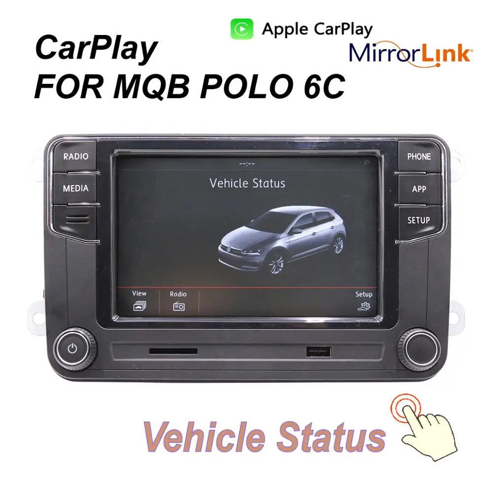 Carplay MIB 280D 280E RCD330 187B радио для MQB POLO 6C|Автомобильные радиоприемники| |