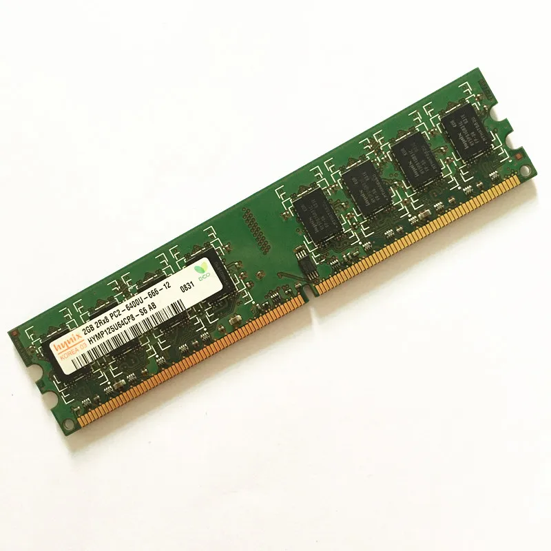 Hynix ddr2 2 ГБ 800 МГц оперативная память для настольного компьютера RAM DDR2 Гб 2Rx8 PC2 6400U 666