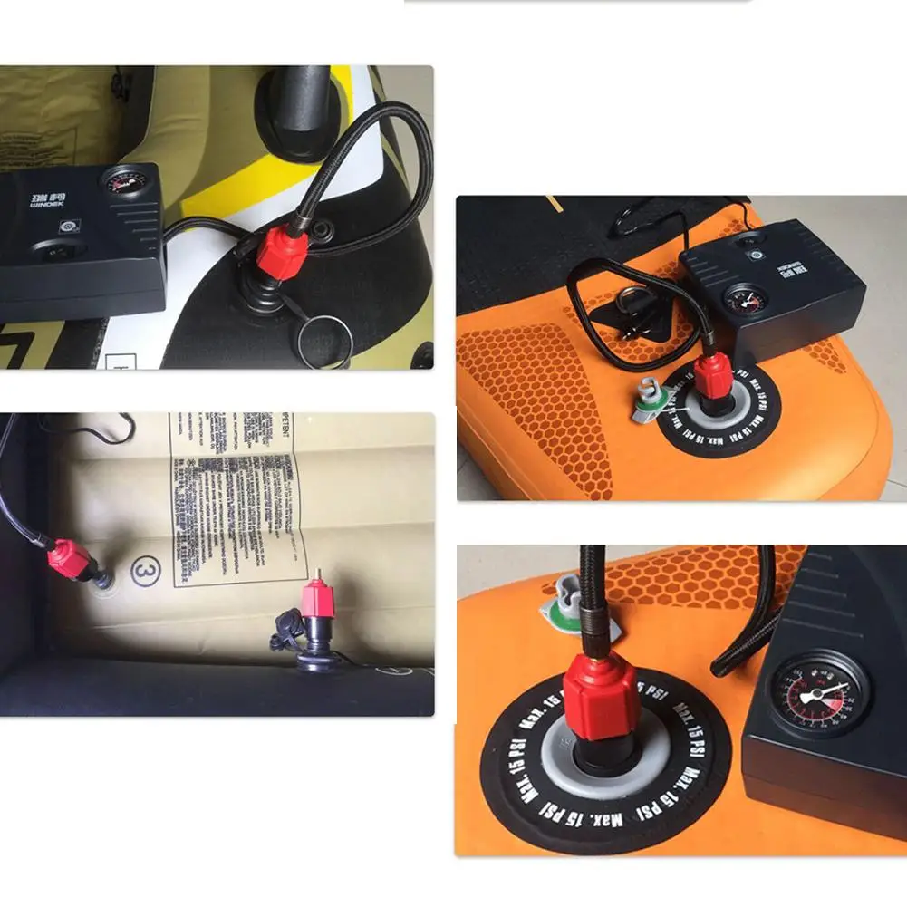 Клапан адаптер SUP насос весла для серфинга доска каяке инструмент каноэ