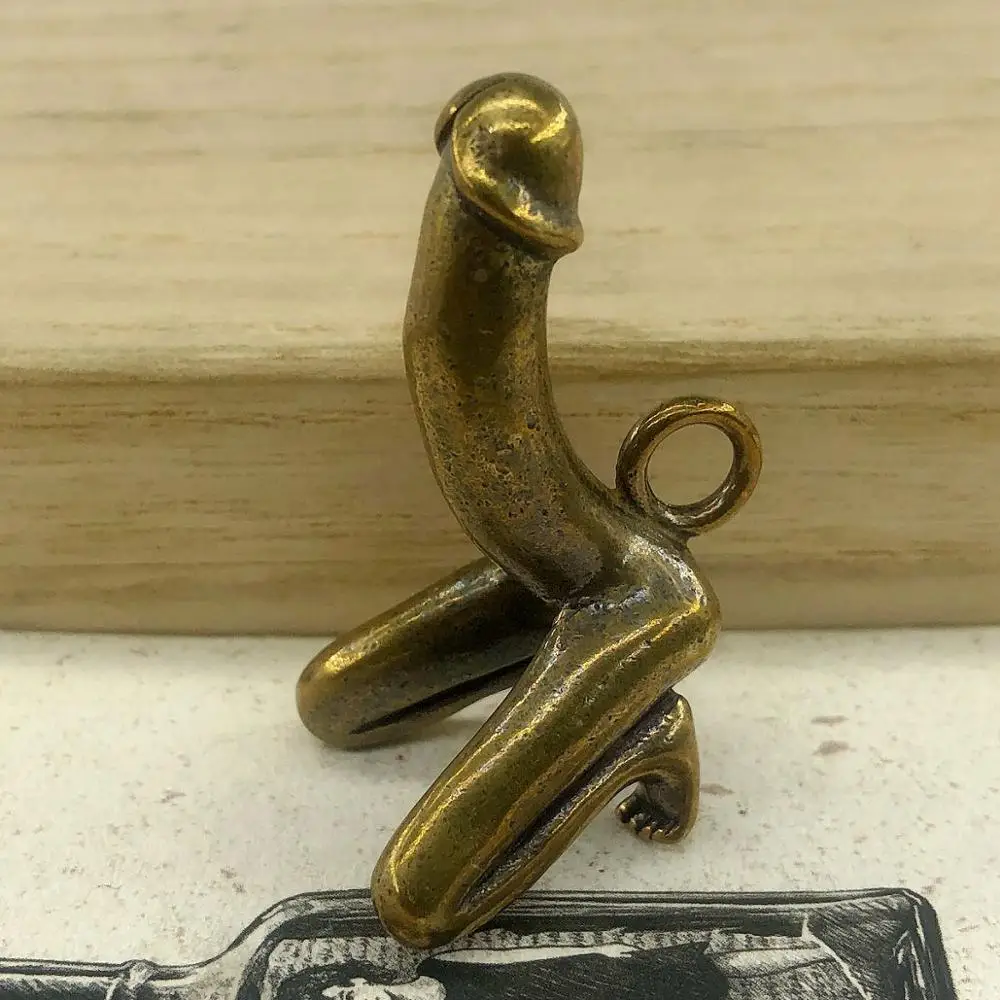 6 шт. EDC Открытый Инструменты твердая латунь личность Творческий сексуальный