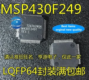 5PCS SCM MSP430F249T MSP430F249TPMR LQFP64 16-bit micro controller in stock 100% new and original