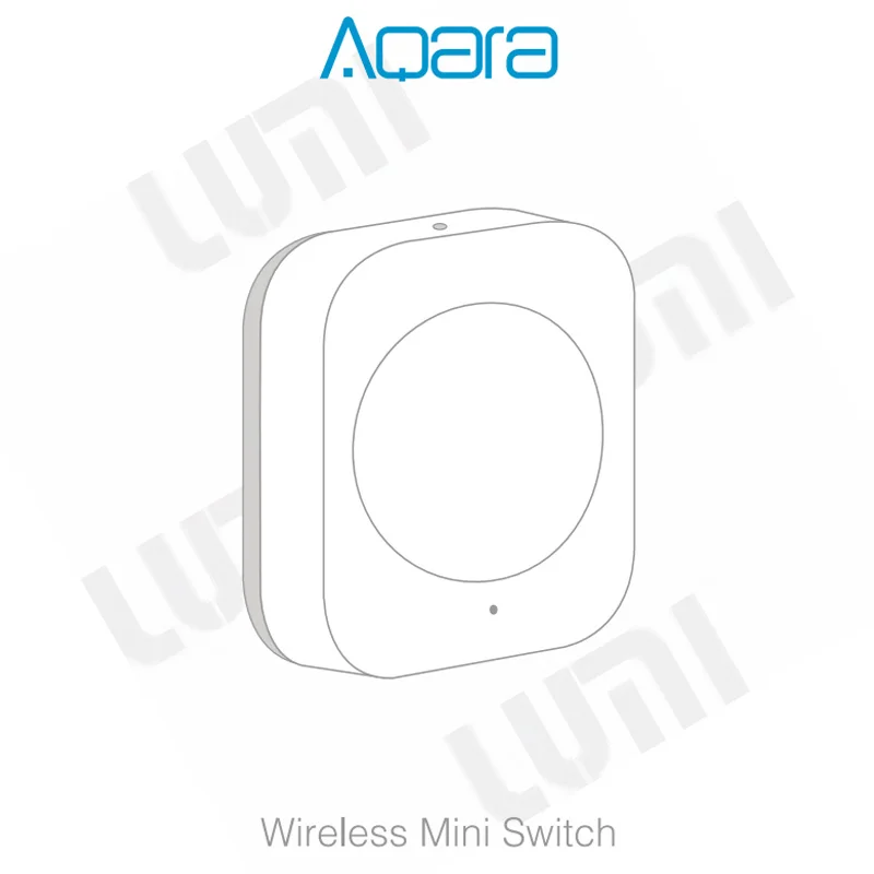 Xiaomi Aqara умный беспроводной мини-переключатель ZigBee беспроводное соединение Встроенный гироскоп работа с HomeKit MIJIA приложение умный дом Комплект