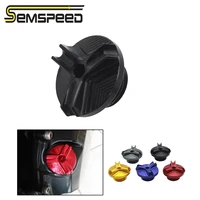 semspeed motorcycle accessories m202 5 cnc engine oil drain plug sump nut cup plug cover for kawasaki z900 2017 2018 2019 2020