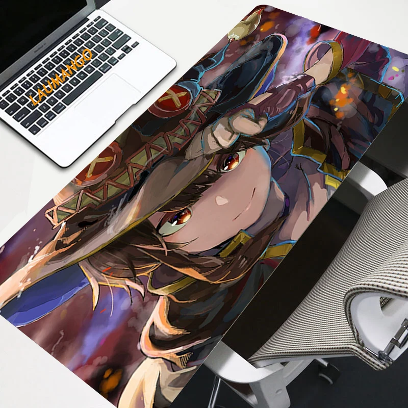 

Коврик для мыши Konosuba Megumin, большой, с противоскользящей клавиатурой