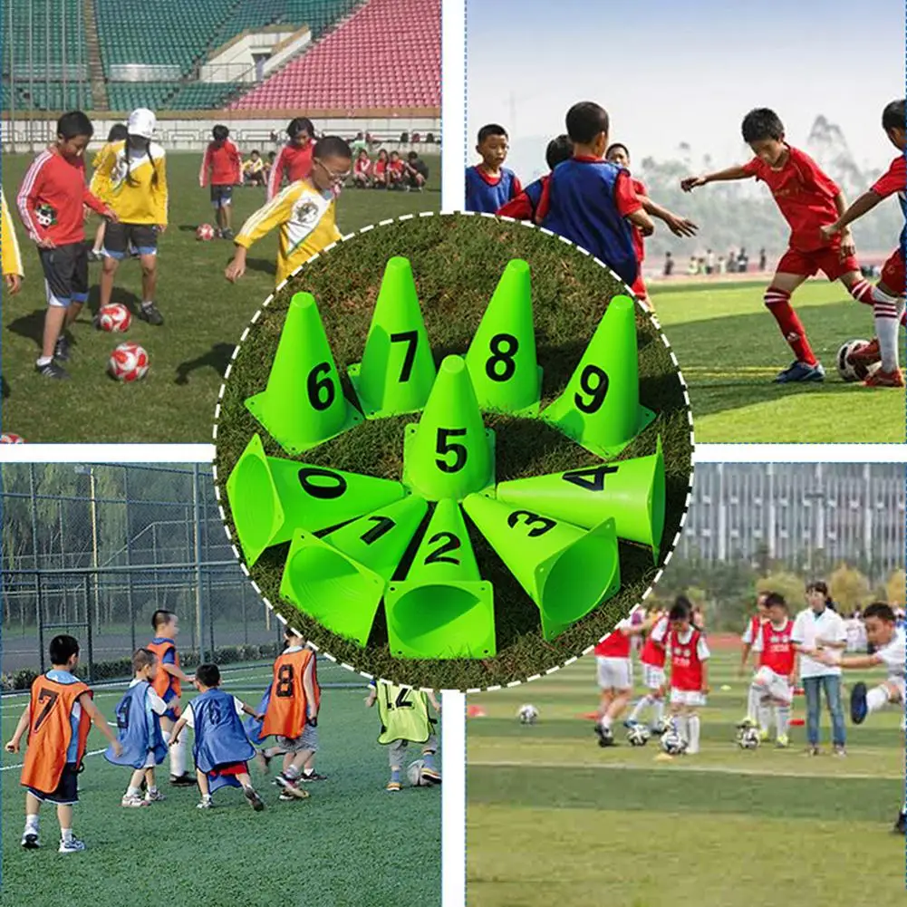 10 шт. спортивное оборудование для тренировок по футболу|Футбол| |