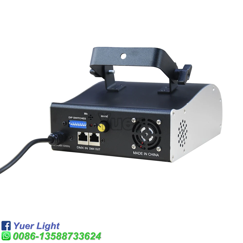 1W RGB Full Color Dolphin Laser Lights Stage Light Professional Club Dancing Show System Disco Party DMX512 | Освещение