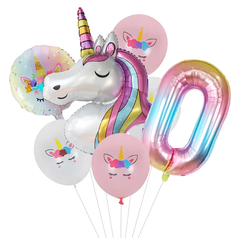 

Фольгированный шар Disney единорог 30 дюймов