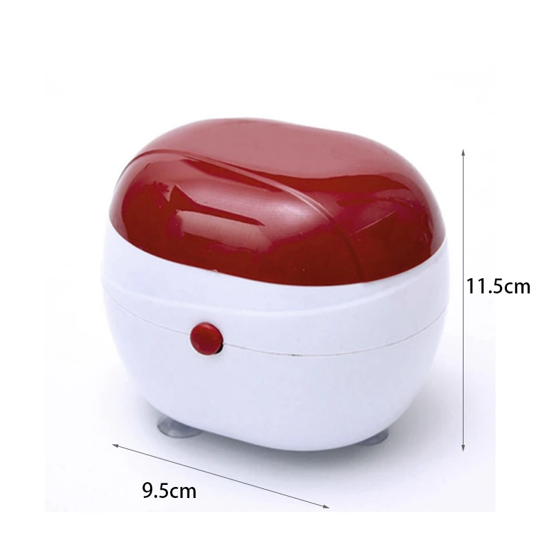 Мини ультразвуковая машина для чистки ювелирных изделий часы очки зубная щетка