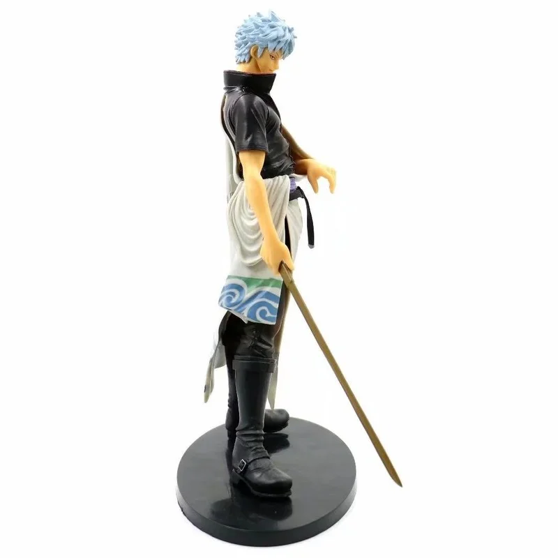 

Silver Soul Sakata Gintoki Standing Posture Anime Figure 25cm PVC Action Figures Collection Model Toys
