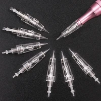 disposable tattoo cartridge needles for semi permanent microblading makeup 1rl3rl5rl for digital eyebrowlipseyeliner machine