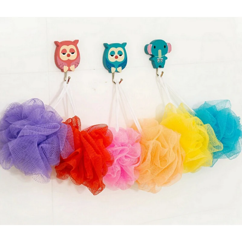 1 шт мини шарик для ванной с цветочным рисунком из сетчатой ткани щетки губки