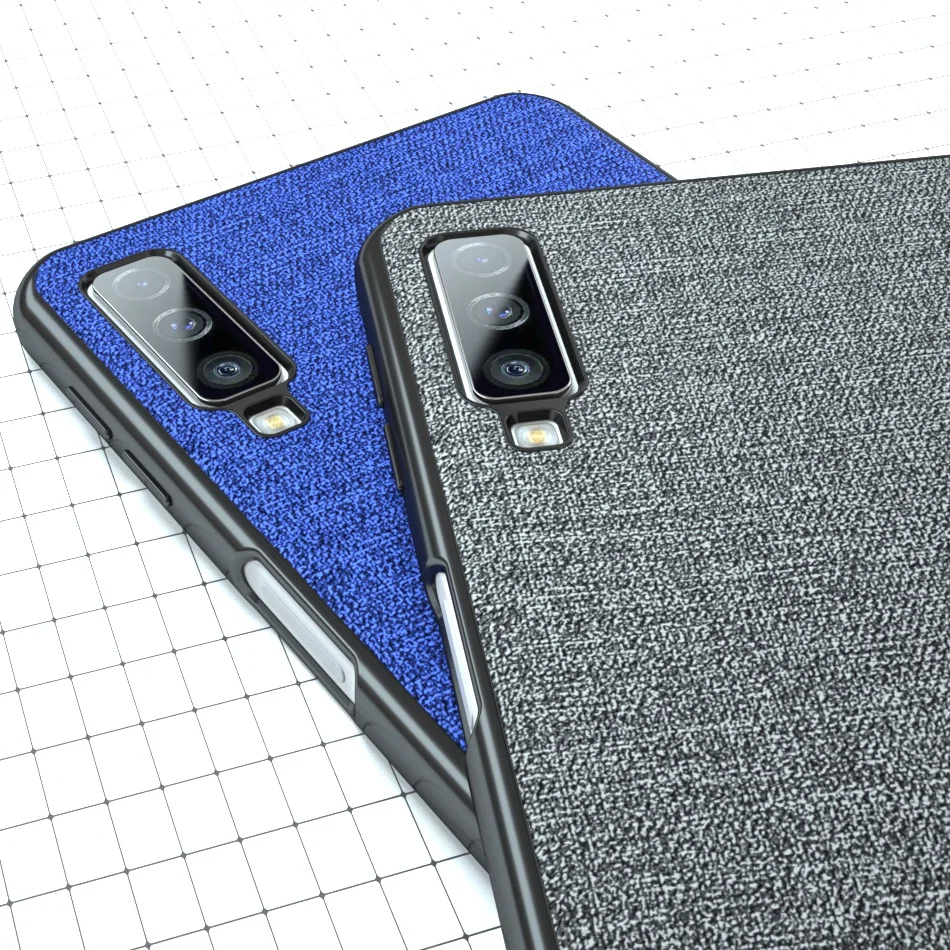 Роскошный тканевый чехол для телефона Samsung Galaxy A51 A71 A50 A30 A70 M20 S11E S11 S10E S10 Plus S8 S9 Note 10
