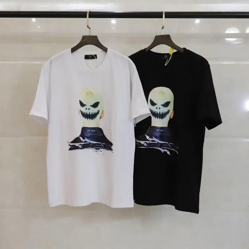 

New European and American Fashion Brand Short-Sleeved Shirt High Quality Trendy Casual Loose round Neck Bottoming Shirt Trendy