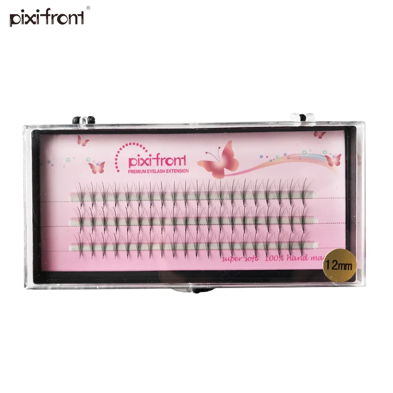 Готовых 5B объем вентиляторы ресницы плоский Ellispe 5D русский VolumeFans накладные