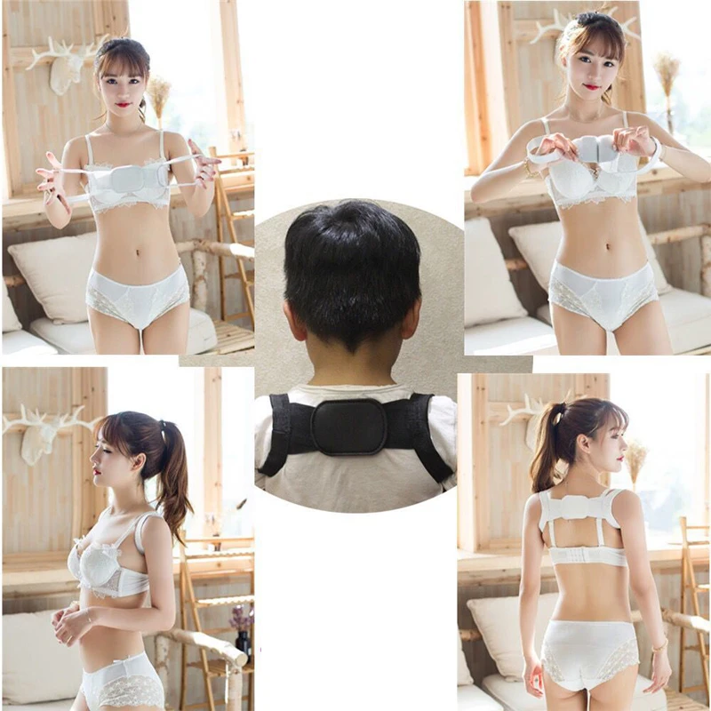 Прямая коррекция Осанки Спины невидимый плечевой ремень осанки для детей женщин