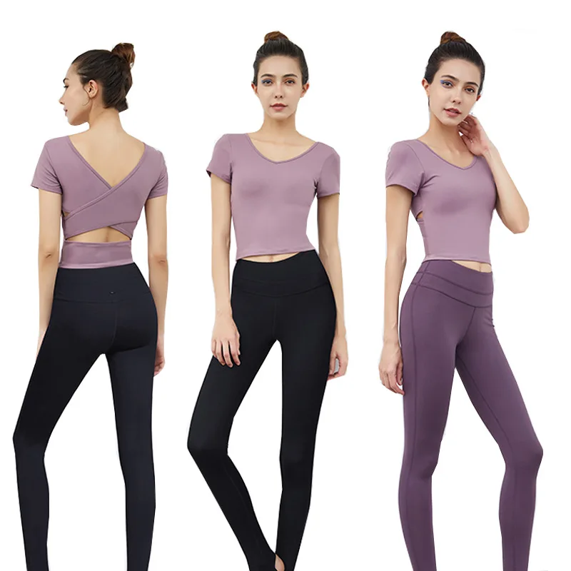 

Yoga Shirt Women Gym Shirt Quick Dry Sport Shirt Women Vital Seamless Yoga Clothing Fitness Shirts Sportt Women Active Wear YOGA